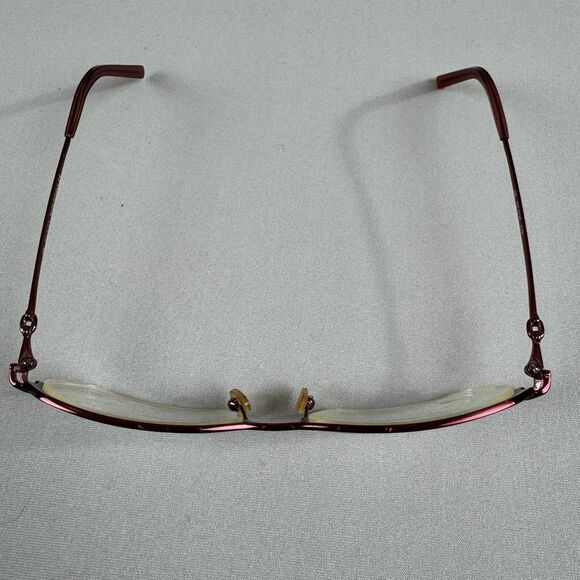 Gucci Eyeglasses 135 GG 2736 Q23 Women’s Burgundy/Bronze Italy Frame Only Rare - Picture 7 of 15